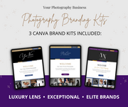 Photography Branding Kit: Luxury & Fine Art Brand Pack
