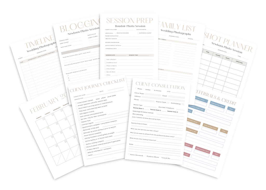 Perfect Session Planner Toolkit