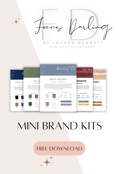 Freebie mini Branding Kits - choose your download