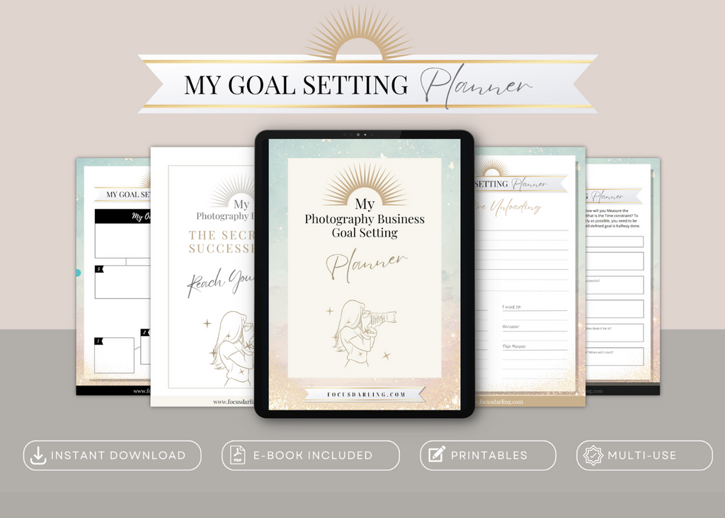 The Successful Photographer's Goal Setting Planner