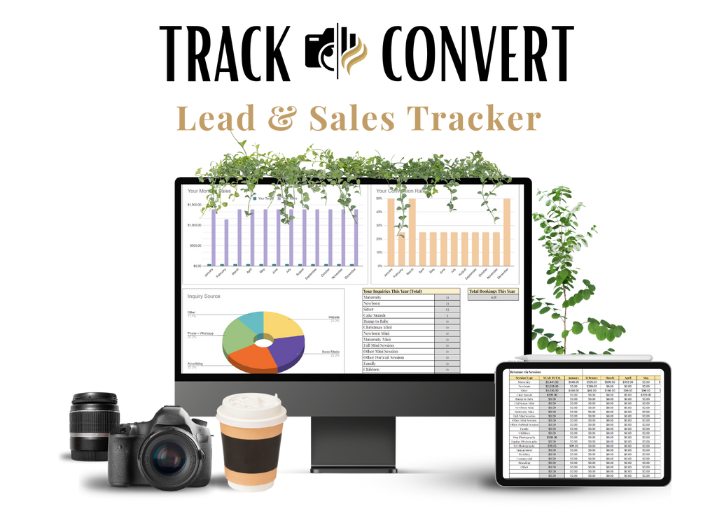 Track & Convert - Photographer's Lead and Sales Tracker