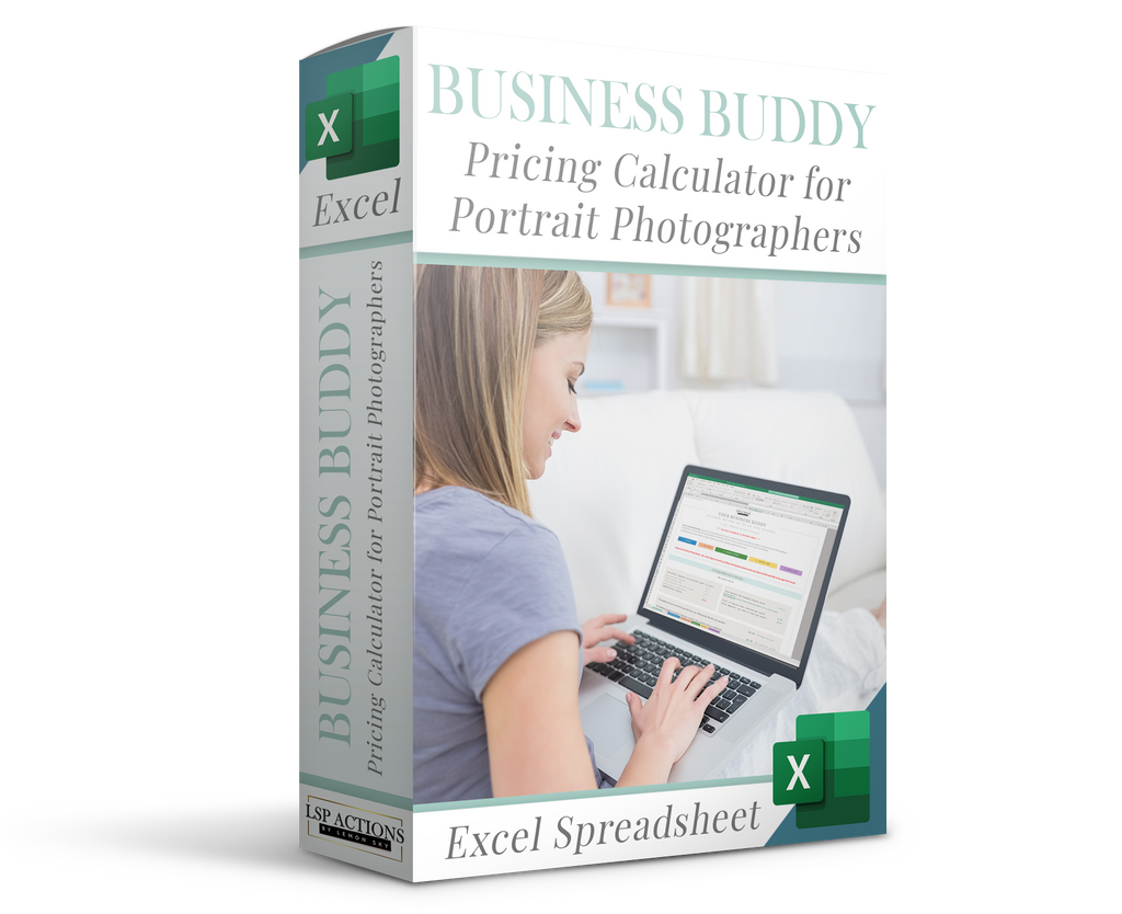 Photography Pricing Calculator | the Business Buddy Spreadsheet