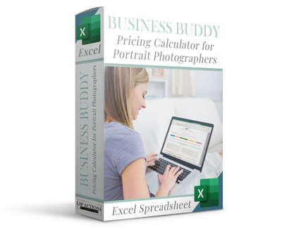 Photography Pricing Calculator | the Business Buddy Spreadsheet